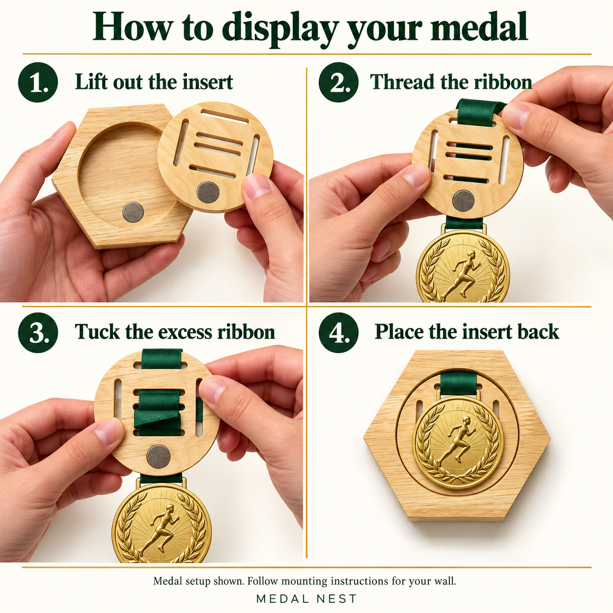 MedalNest Medal holder